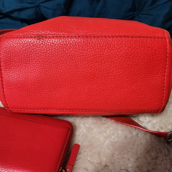 Kate spade crossbody and wallet Tomato red - Picture 4 of 5